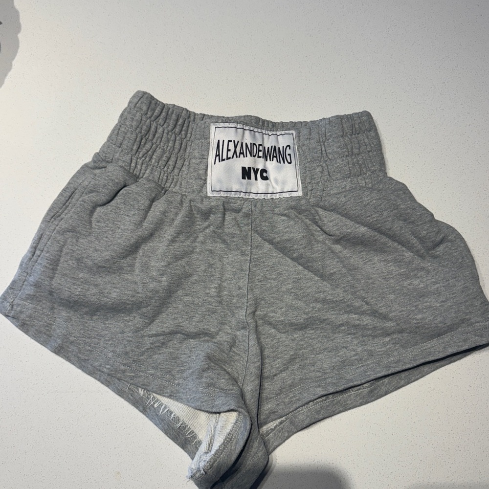 Alexander Wang Light Gray Lounge Shorts